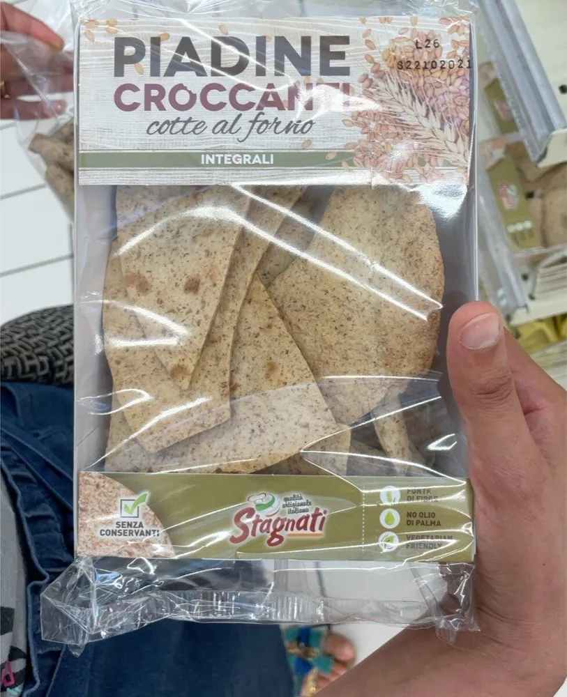 Piadine croccanti