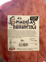 Piadillas con Barbabietola