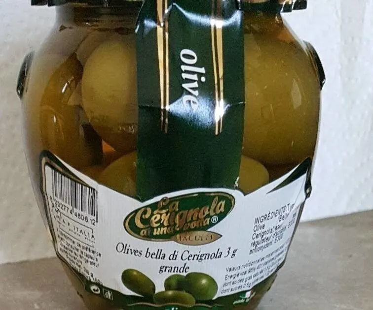 Olives Bella si Cerignola 3g grandes
