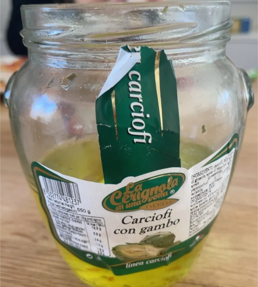 Carciofi con gambo