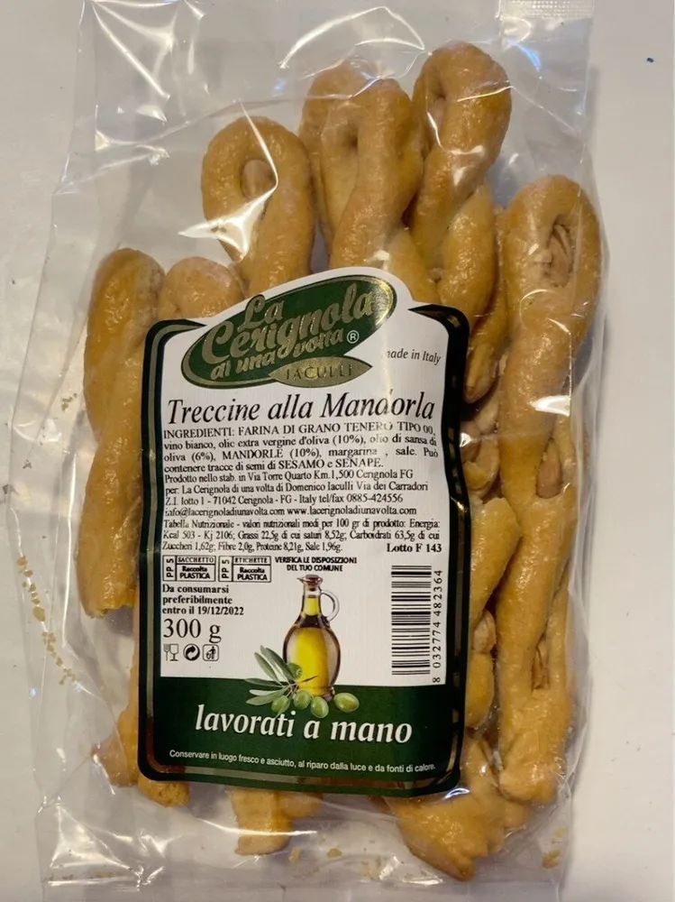 Treccine alle mandorle