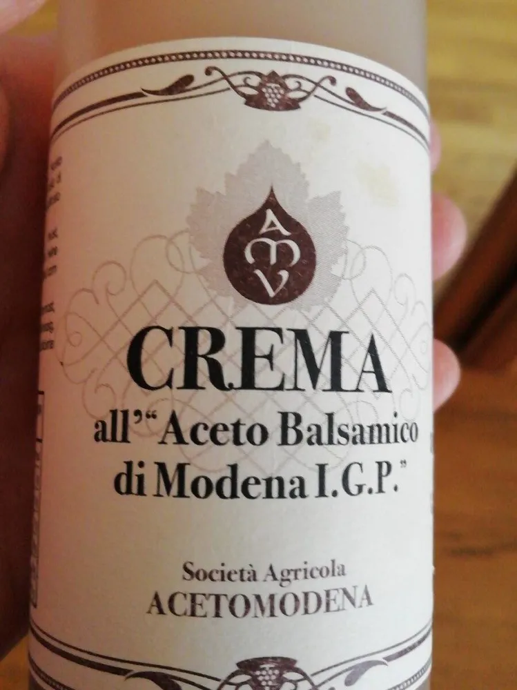Crema all aceto balsamico di modena igp