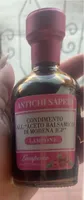 Condimento all aceto balsamico di modena igp al lampone