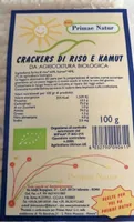Crackers di riso e kamut bio