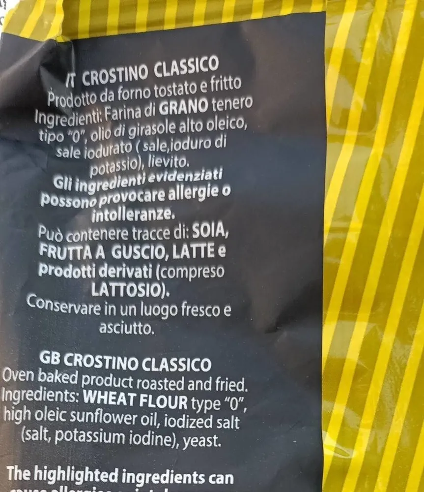 Crostini classici