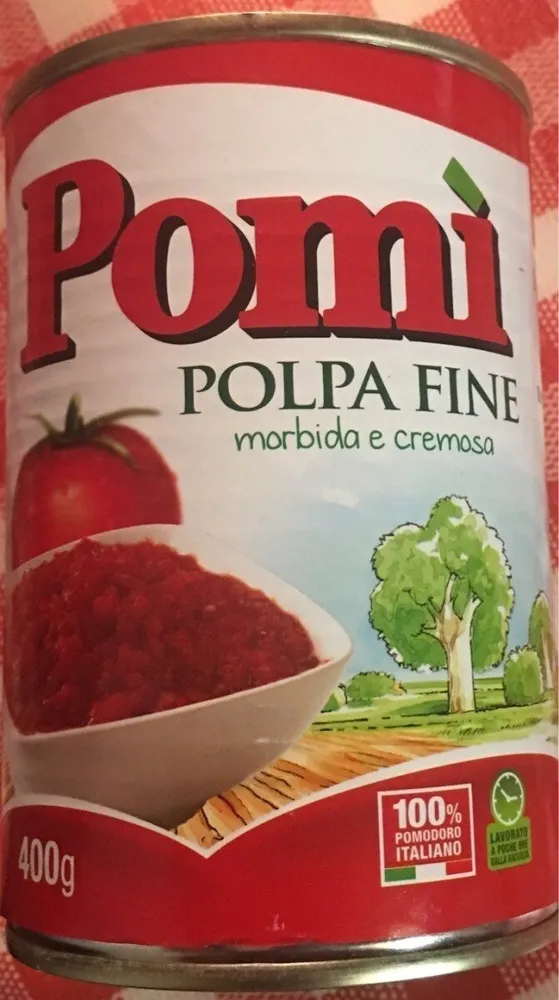 Polpa fine di pomodoro