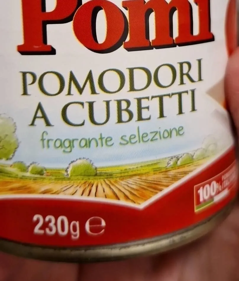 Pomì pomodoro a cubetti