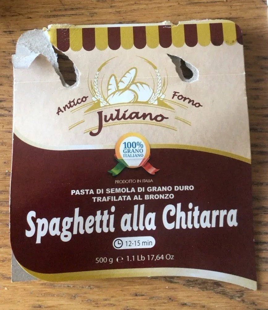 Spaghetti alla chitarra