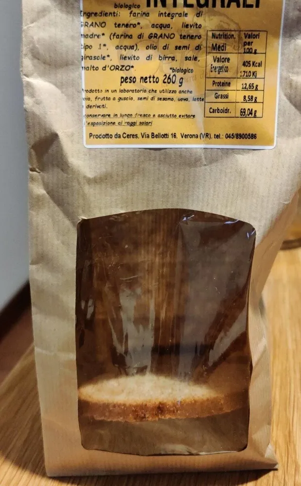 Fette biscottate integrali