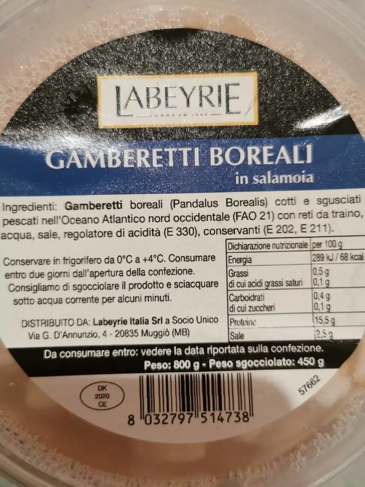 GAMBERETTI BOREALI