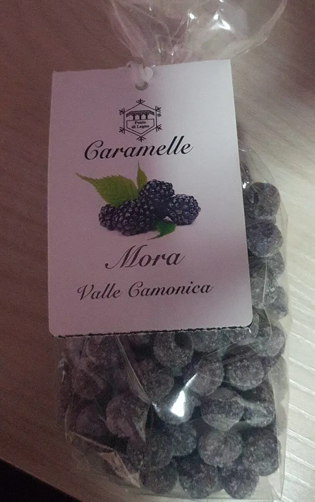 caramelle mora vale camonica