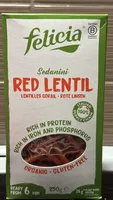 Linea legumi sedanini lenticchie rosse bio