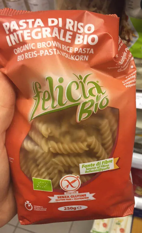 Pasta di riso integrale bio