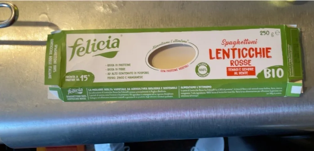 Spaghettoni Lenticchie Rosse