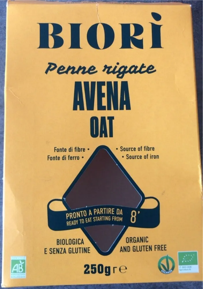 Penne rigate avena oat