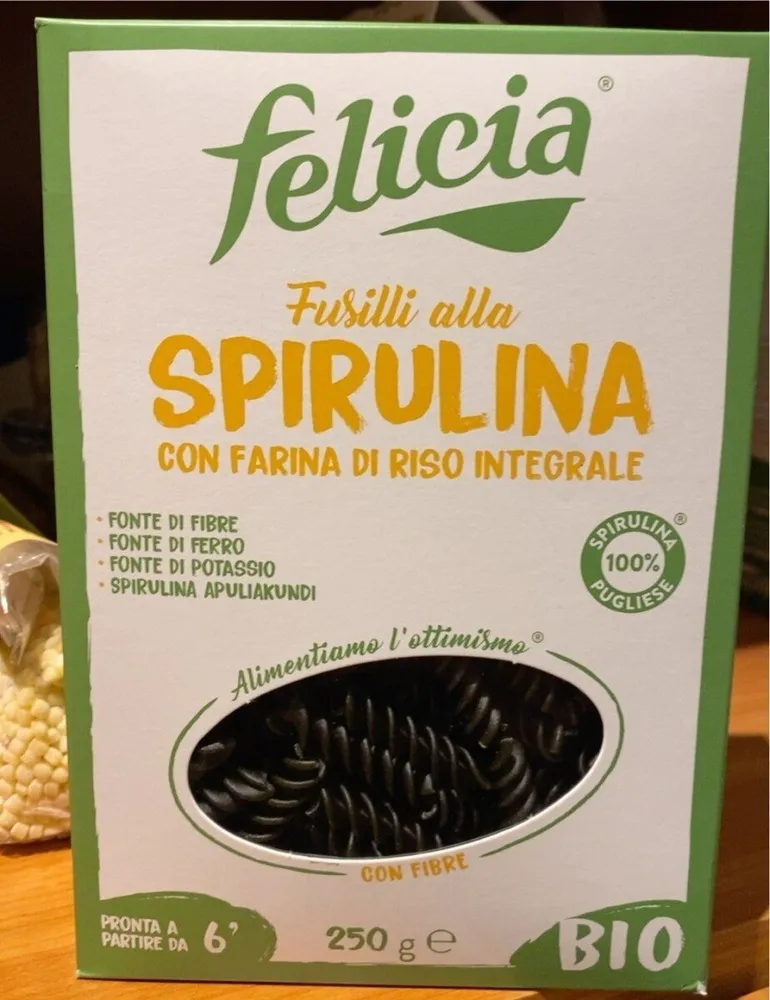 Fusilli alla Spirulina