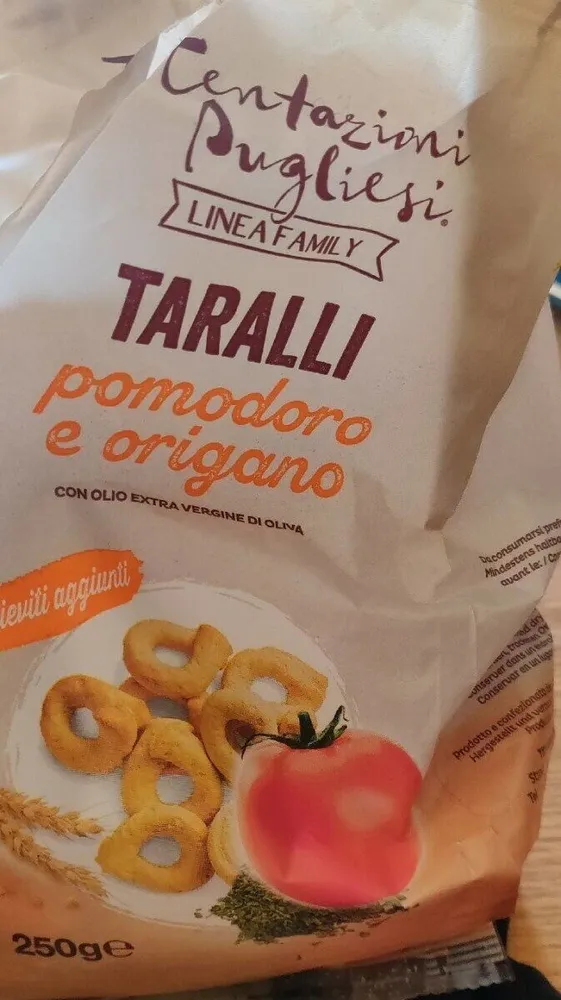 Taralli pomodoro e origano