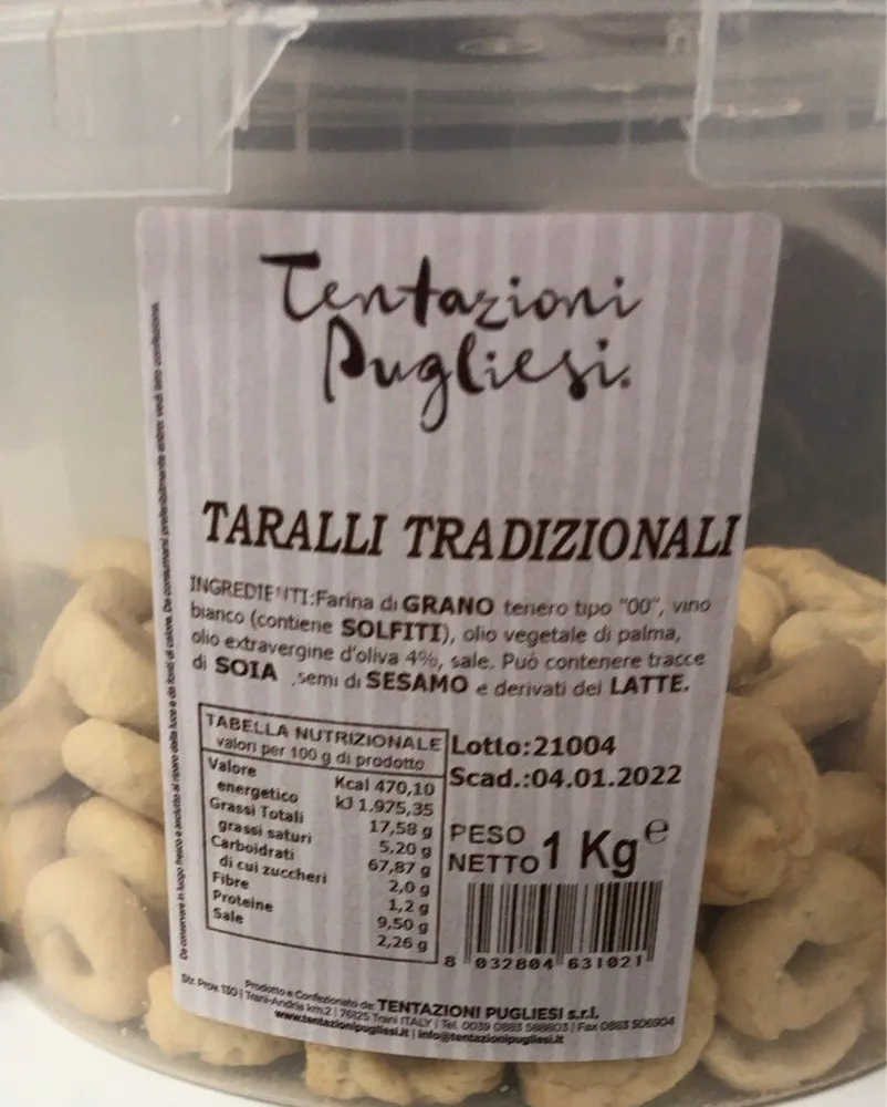 Taralli tradizionali