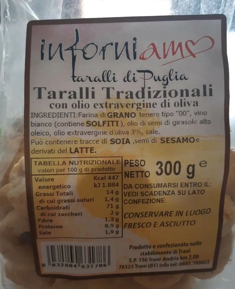Taralli tradizionali