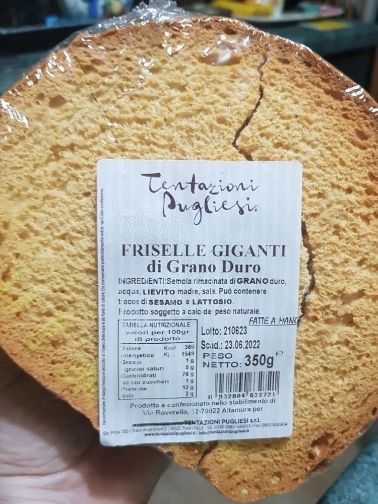 Friselle giganti di grano duro