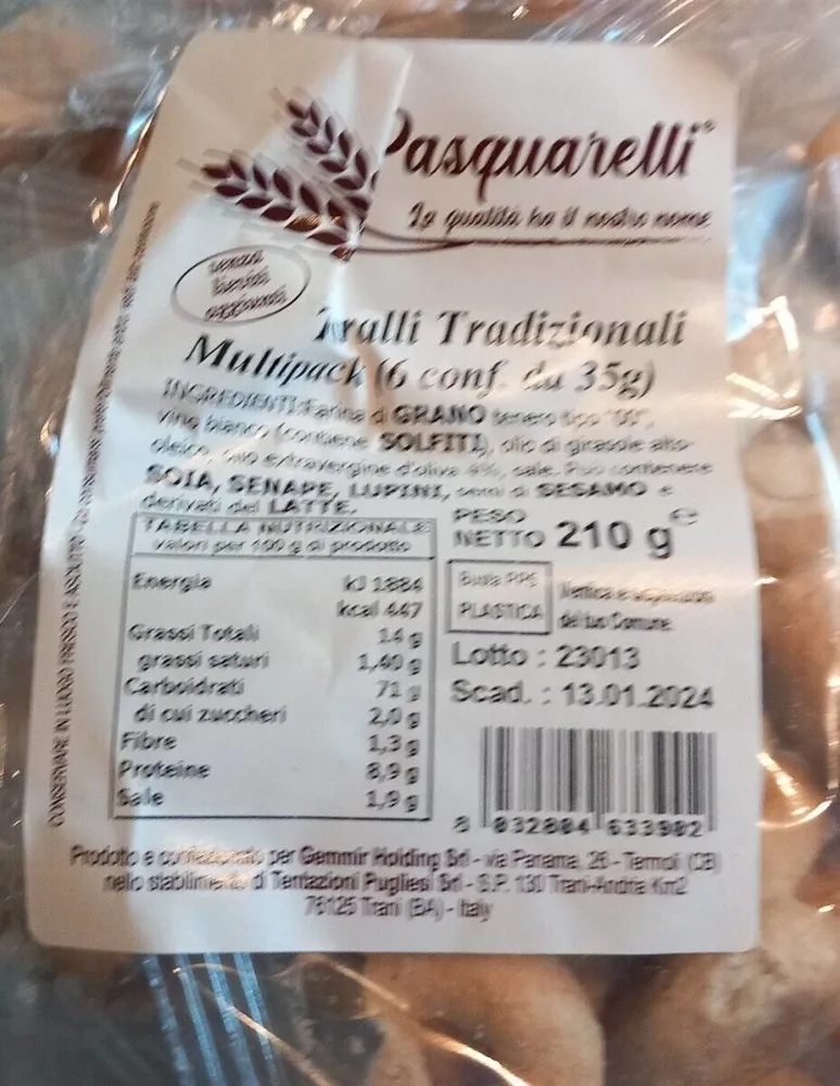 taralli tradizionali