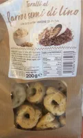 Taralli al farro e semi di lino