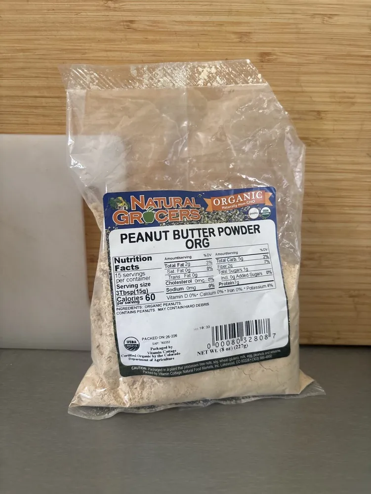 Organic Peanut Butter Powder
