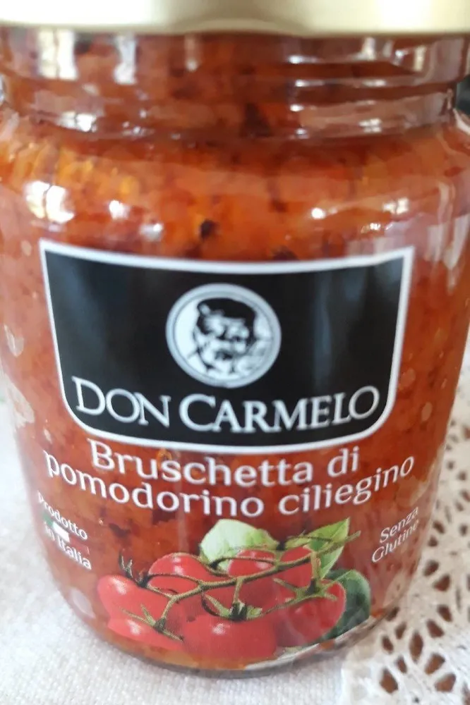 Bruschetta di pomodorino ciliegino