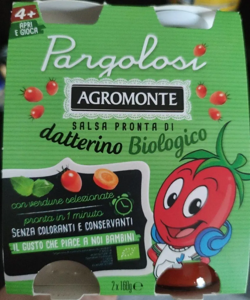 Salsa pronta di datterino biologico