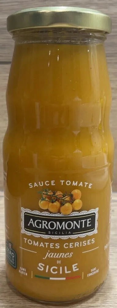 Sauce Tomate (tomates cerises jaunes)
