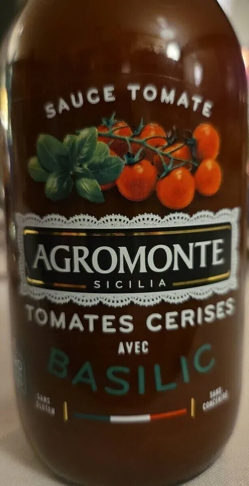 Tomates cerises avec Basilic