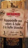 Pappardelle aux cèpes et huile à la truffe blanche