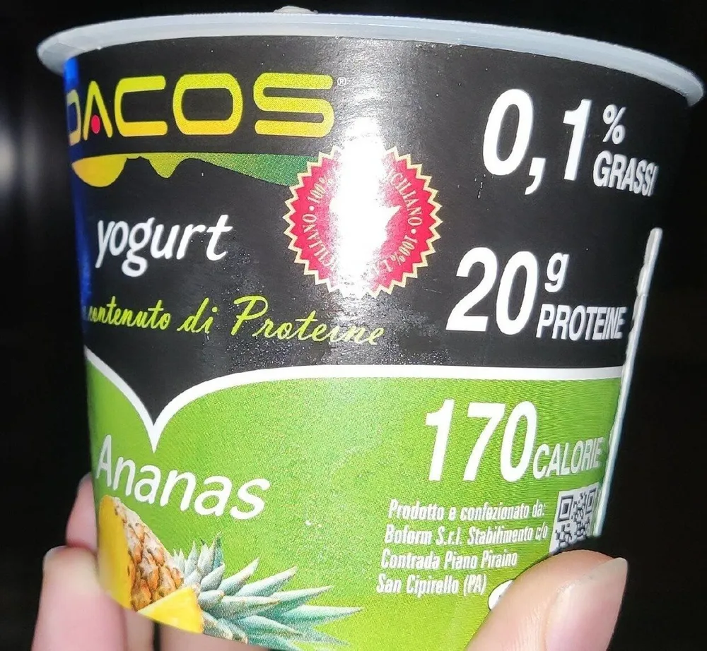 Yogurt Ananas Dacos