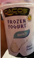 Frozen yogurt bianco