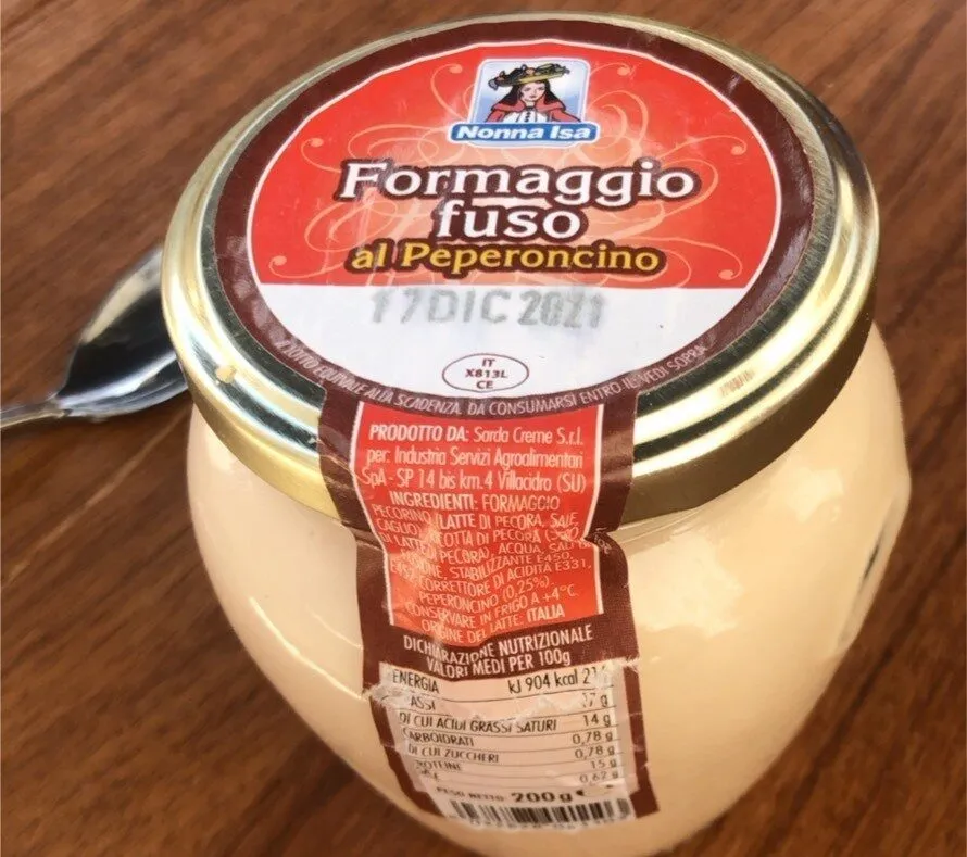 Formaggio fuso al peperoncino