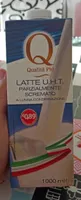 Latte uht parzialmente scremato