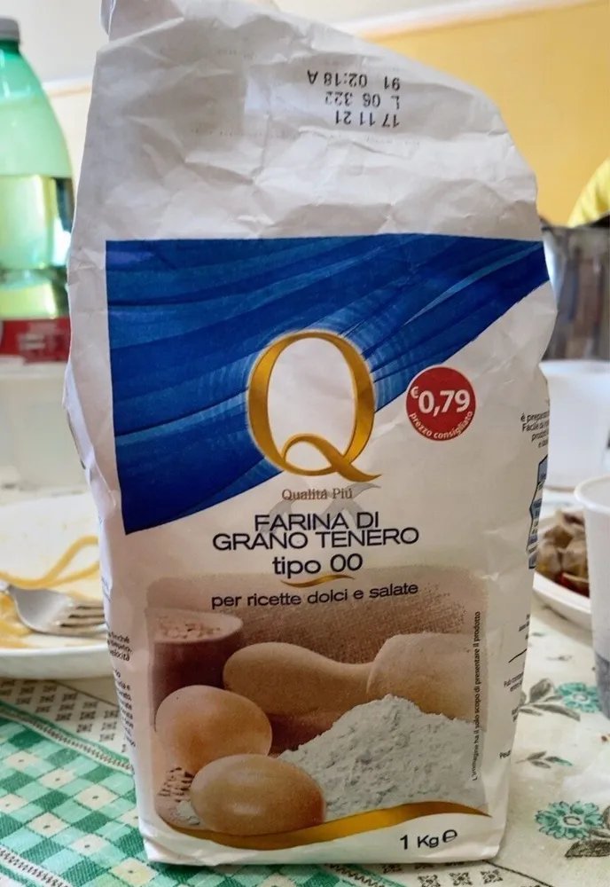 Farina di grano tenero tipo 00
