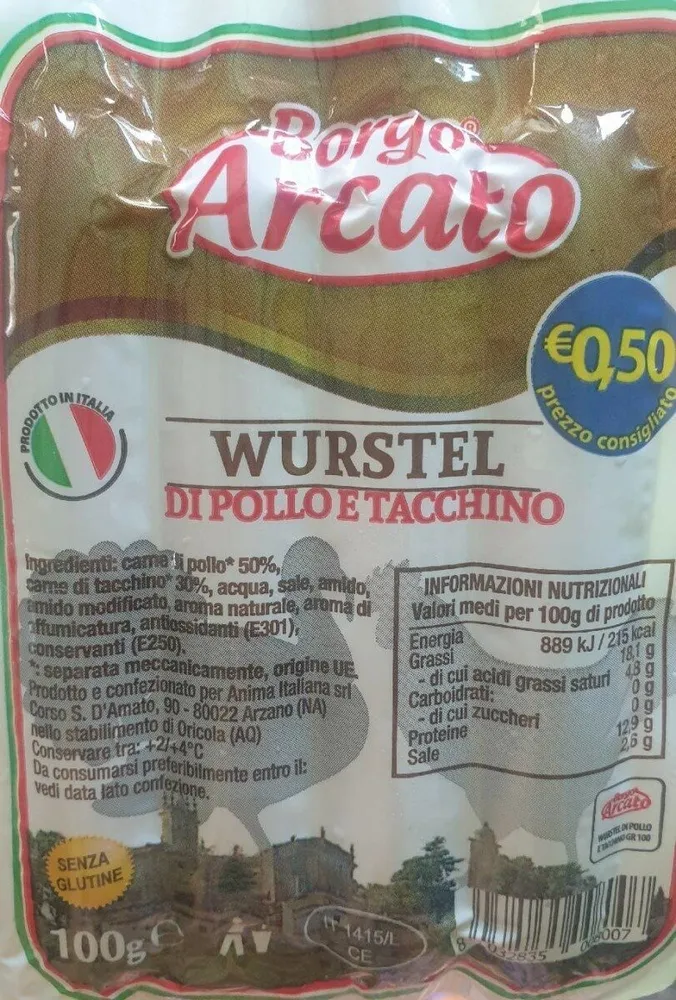 Worsted di pollo e tacchino