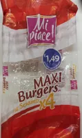 Maxi burgers al sesamo x4