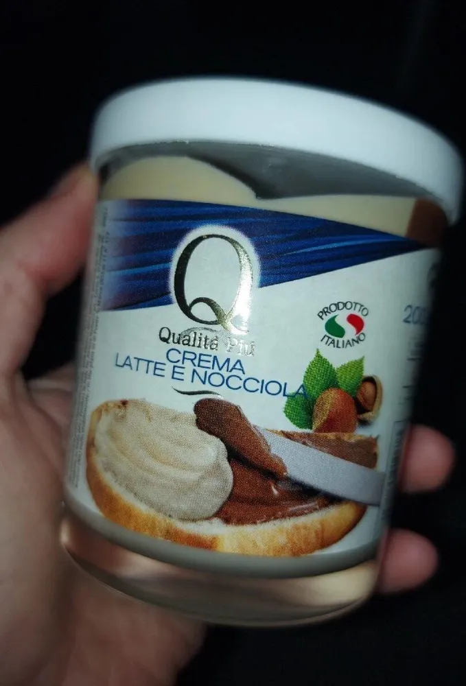 Crema latte e nocciola