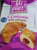 5 croissant alla ciliegia