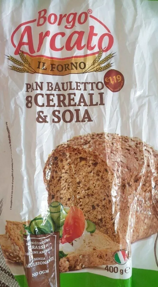 Pan bauletto 8 cereali & soia