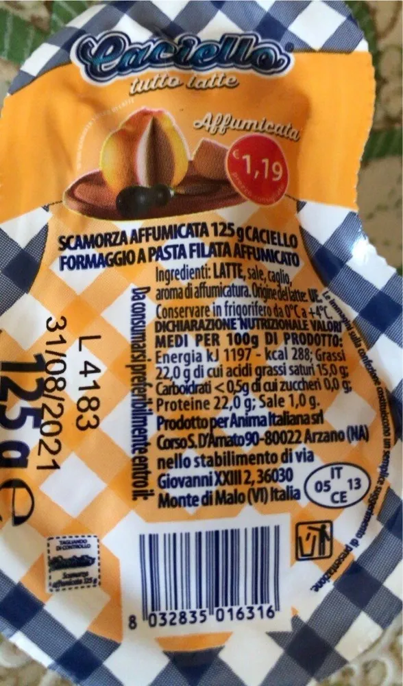 Scamorza affumicata