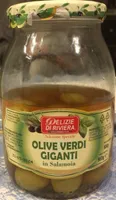 Olive verdi giganti in salamoia