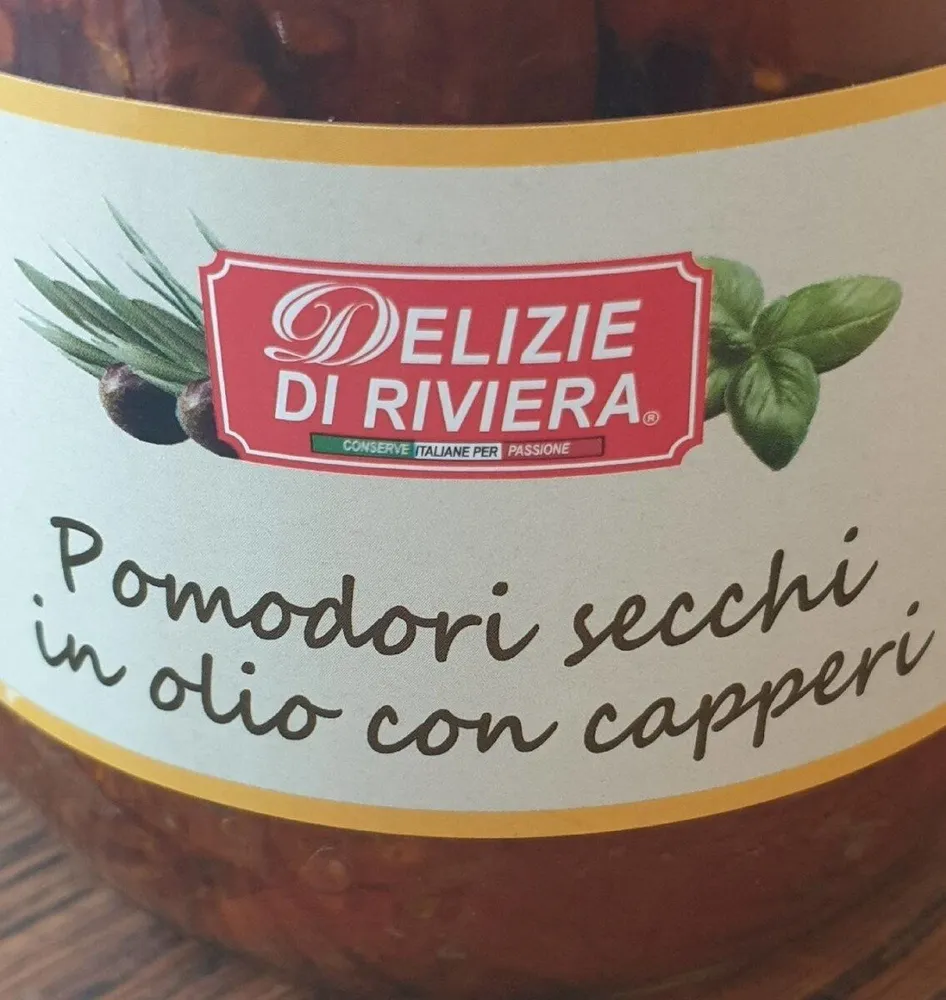 Pomodori secchi in olio con capperi
