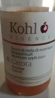 Succo di mela e carota