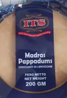 Madras Pappadums