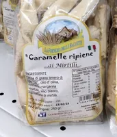 Caramelle ripiene ai mirtilli