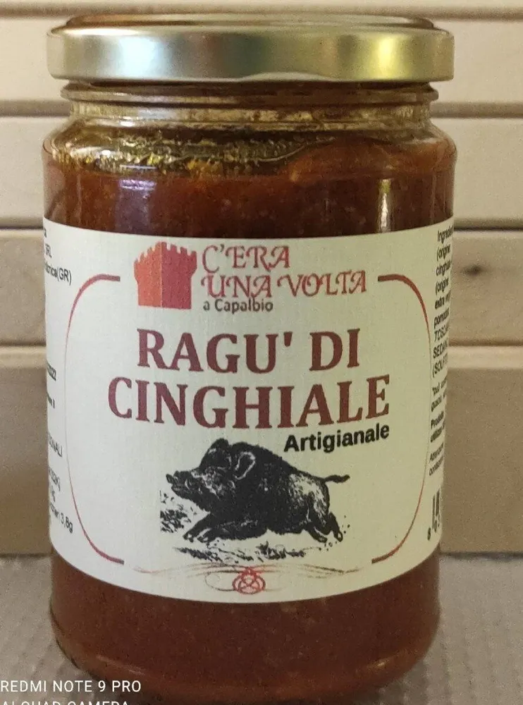 Ragù di cinghiale artigianale