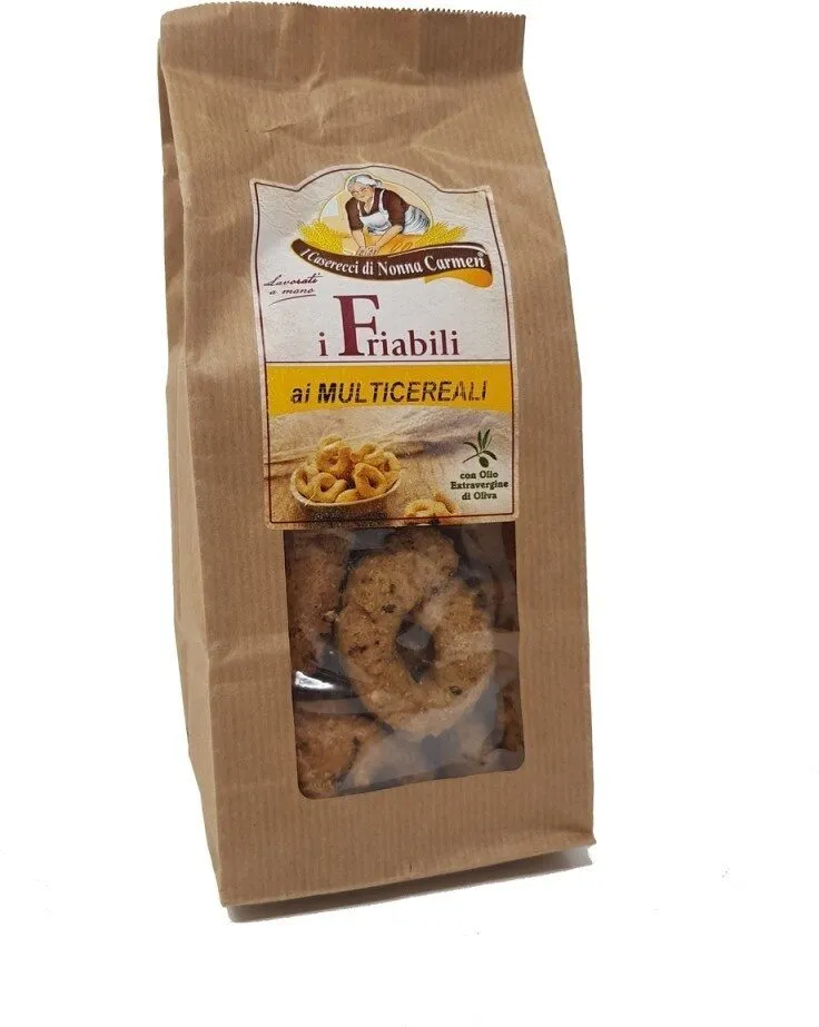 Friabili taralli ai multicereali